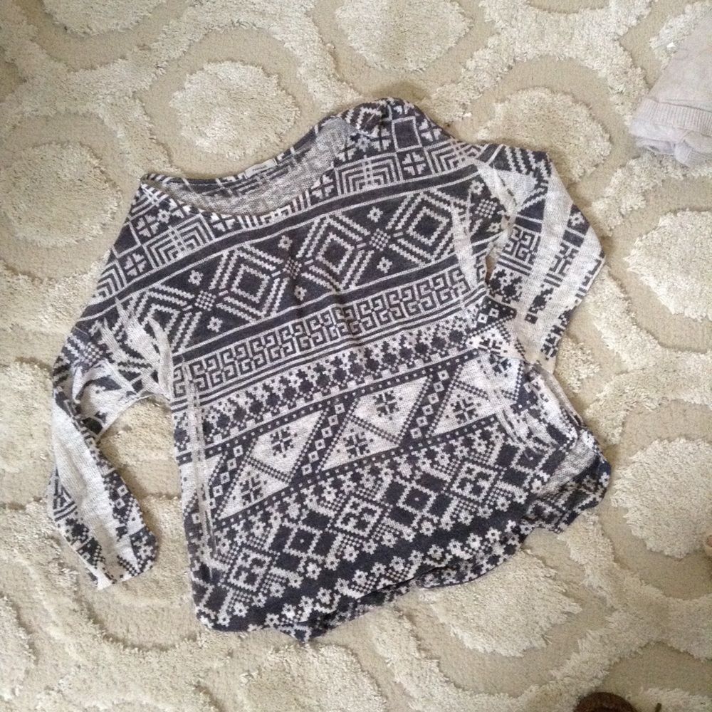 Aztec print tunic